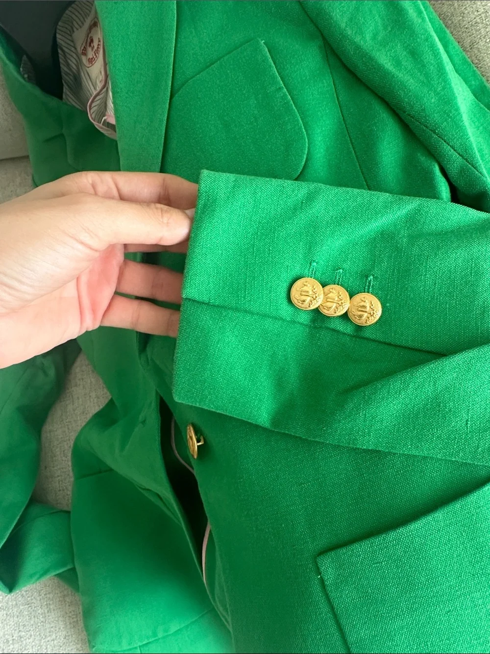 Women - Brooks Brothers Linen/cotton blazer